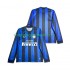 Maillot de Foot Inter Milan 2009 Rétro Homme Domicile 2010 Manche Longue