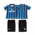 Maillot de Foot Inter Milan 1997 Rétro Enfant Domicile 1998 Manche Courte