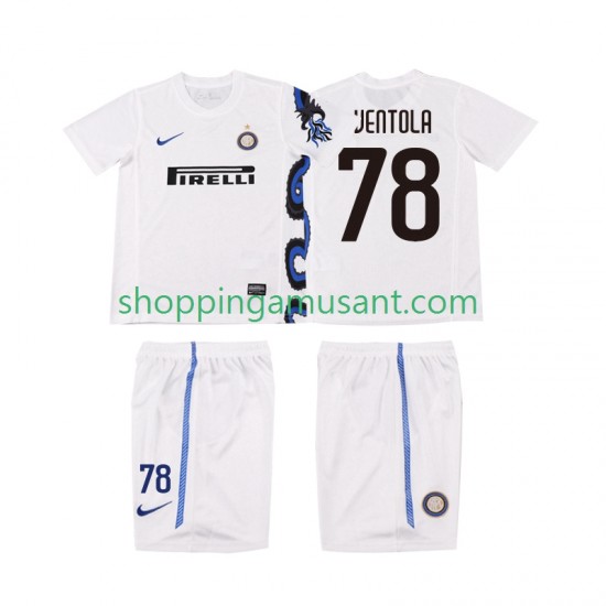 Maillot de Foot Inter Milan VENTOLA 78 Rétro Enfant Extérieur 2011 2010 Manche Courte