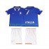 Maillot de Foot Italie 1996 Rétro Enfant Domicile Manche Courte