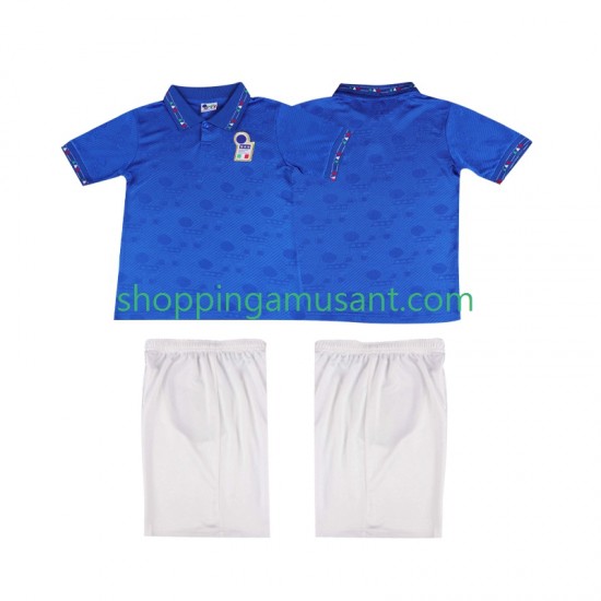 Maillot de Foot Italie Rétro Enfant Domicile 1994 Manche Courte