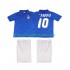 Maillot de Foot Italie Roberto Baggio 10 Rétro Enfant Domicile 1994 Manche Courte