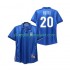 Maillot de Foot Italie Totti 20 Rétro Homme Domicile 1998 Manche Courte