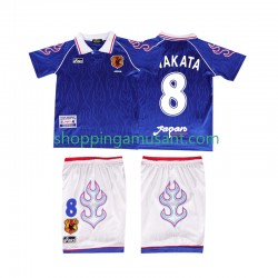 Maillot de Foot Japon NAKATA 8 Rétro Enfant Domicile 1998 Manche Courte