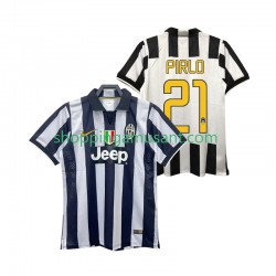 Maillot de Foot Juventus Andrea Pirlo 21 2014 2015 Rétro Homme Domicile Manche Courte
