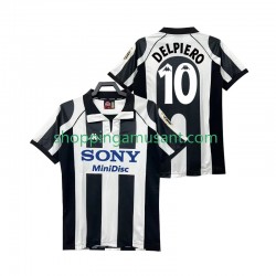 Maillot de Foot Juventus DEL PIERO 10 1997 Rétro Homme Domicile 1998 Manche Courte