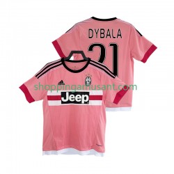 Maillot de Foot Juventus DYBALA 21 2016 2017 Rétro Homme Extérieur Manche Courte