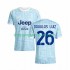 Maillot de Foot Juventus Douglas Luiz 26 Homme Extérieur 2025-2026 Manche Courte