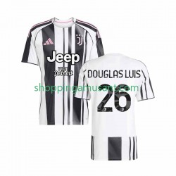 Maillot de Foot Juventus Douglas Luiz 26 Homme Domicile 2025-2026 Manche Courte