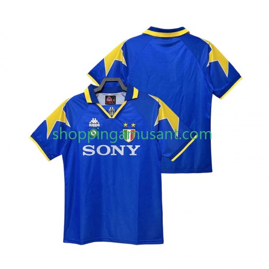Maillot de Foot Juventus 1995 1996 Rétro Homme Extérieur Manche Courte