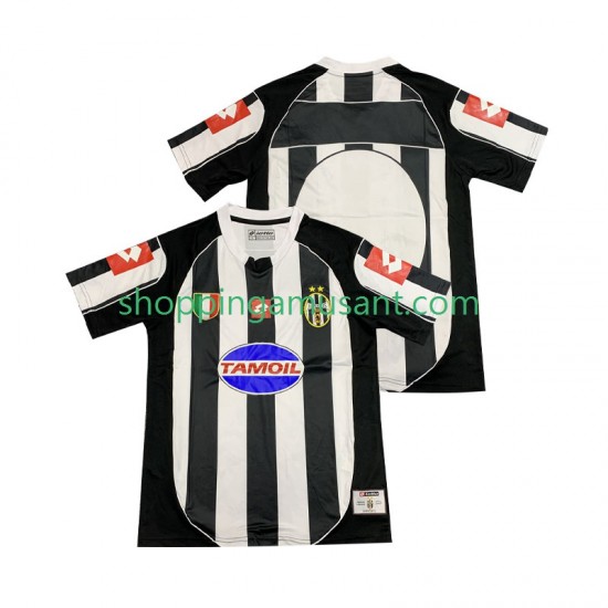 Maillot de Foot Juventus 2003 Rétro Homme Domicile 2002 Manche Courte
