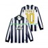 Maillot de Foot Juventus TEVEZ 10 2014 2015 Rétro Homme Domicile Manche Longue