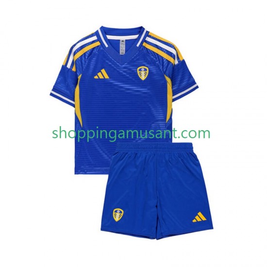 Maillot de Foot Leeds United Enfant Extérieur 2025-2026 Manche Courte
