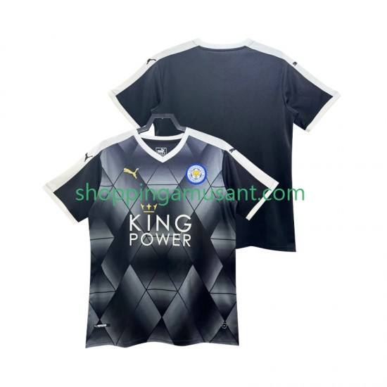 Maillot de Foot Leicester City 2014 2015 Rétro Homme Extérieur Manche Courte