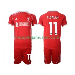 Maillot de Foot Liverpool Mohamed Salah 11 Enfant Domicile 2025-2026 Manche Courte
