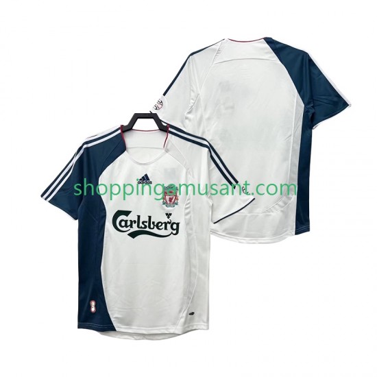 Maillot de Foot Liverpool Rétro Homme Extérieur 2008 2006 Manche Courte