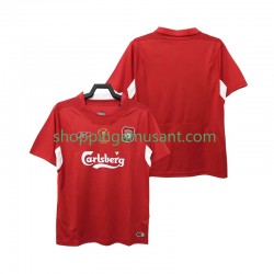 Maillot de Foot Liverpool 2005 Rétro Homme Domicile 2004 Manche Courte
