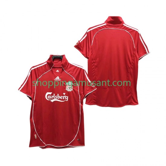 Maillot de Foot Liverpool Rétro Homme Domicile 2008 2006 Manche Courte