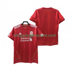 Maillot de Foot Liverpool 2012 Rétro Homme Domicile 2010 Manche Courte