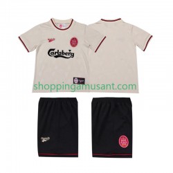 Maillot de Foot Liverpool LWP 1996 1997 Rétro Enfant Extérieur Manche Courte