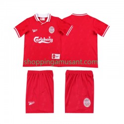 Maillot de Foot Liverpool LWP 1996 1997 Rétro Enfant Domicile Manche Courte