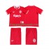 Maillot de Foot Liverpool LWP 1996 1997 Rétro Enfant Domicile Manche Courte