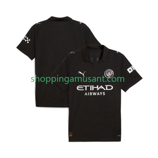 Maillot de Foot Manchester City Homme Extérieur 2025-2026 Manche Courte