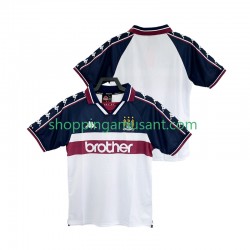 Maillot de Foot Manchester City 1997 Rétro Homme Extérieur 1998 Manche Courte