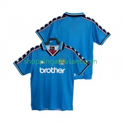 Maillot de Foot Manchester City 1997 Rétro Homme Domicile 1998 Manche Courte