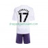 Maillot de Foot Manchester United Alejandro Garnacho 17 Enfant Extérieur 2025-2026 Manche Courte
