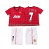 Maillot de Foot Manchester United BECKHAM 7 2012 2013 Rétro Enfant Domicile Manche Courte