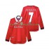 Maillot de Foot Manchester United Beckham 7 2000 Rétro Homme Domicile 1999 Manche Longue