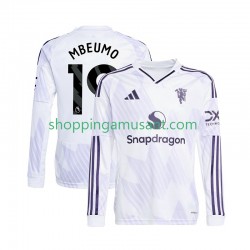 Maillot de Foot Manchester United Bryan Mbeumo 19 Homme Extérieur 2025-2026 Manche Longue