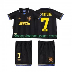 Maillot de Foot Manchester United CONTONA 7 1993 Rétro Enfant Extérieur 1994 Manche Courte