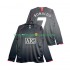Maillot de Foot Manchester United Critstiano Ronaldo 7 2007 Rétro Homme Extérieur 2008 Manche Longue