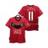 Maillot de Foot Manchester United GIGGS 11 2009 Rétro Homme Domicile 2010 Manche Courte