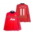 Maillot de Foot Manchester United GIGGS 11 2013 2014 Rétro Homme Domicile Manche Longue