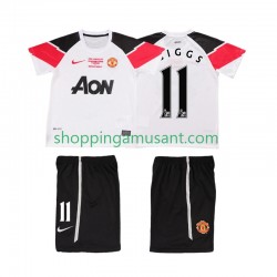 Maillot de Foot Manchester United GIGGS 11 Champions League 2012 Rétro Enfant Neutre 2011 Manche Courte