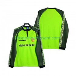Maillot de Foot Manchester United 2000 Gardien Rétro Homme Domicile 1998 Manche Longue