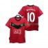 Maillot de Foot Manchester United ROONEY 10 2009 Rétro Homme Domicile 2010 Manche Courte
