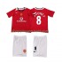 Maillot de Foot Manchester United ROONEY 8 2005 Rétro Enfant Domicile 2006 Manche Courte