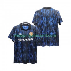 Maillot de Foot Manchester United 1993 Rétro Homme Domicile Manche Courte