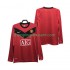 Maillot de Foot Manchester United 2009 Rétro Homme Domicile 2010 Manche Longue