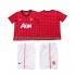 Maillot de Foot Manchester United 2012 2013 Rétro Enfant Domicile Manche Courte