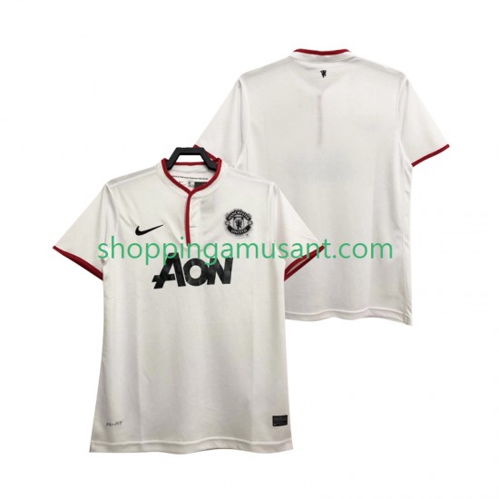 Maillot de Foot Manchester United 2013 2014 Rétro Homme Neutre Manche Courte