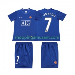 Maillot de Foot Manchester United Ronaldo 7 2009 Rétro Enfant Neutre 2008 Manche Courte