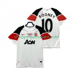 Maillot de Foot Manchester United Rooney 10 Champions League 2012 Rétro Homme Neutre 2011 Manche Courte