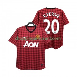 Maillot de Foot Manchester United V PERSIE 20 2012 2013 Rétro Homme Domicile Manche Courte