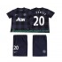 Maillot de Foot Manchester United V PERSIE 20 2013 2014 Rétro Enfant Extérieur Manche Courte