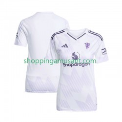 Maillot de Foot Manchester United Féminine Extérieur 2025-2026 Manche Courte
